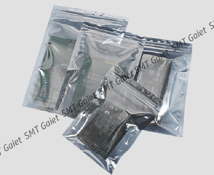 Flat Or Self Sealing Mouth Anti Static Bag For Electronics Company 1