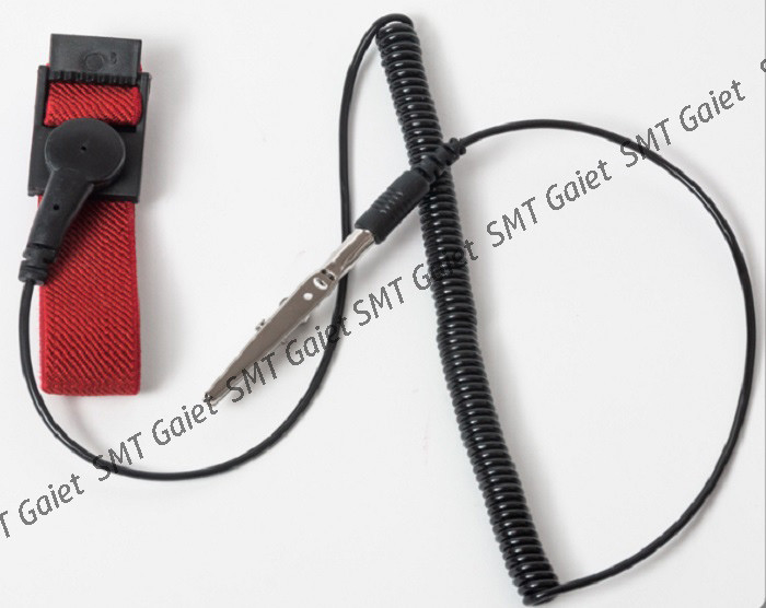 PU Line Claret Esd Wrist Strap Stretching About 1.8M 0