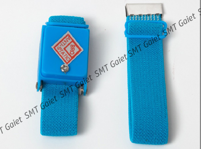 Blue ESD Wrist Band Static Discharge Time 0.1S 0