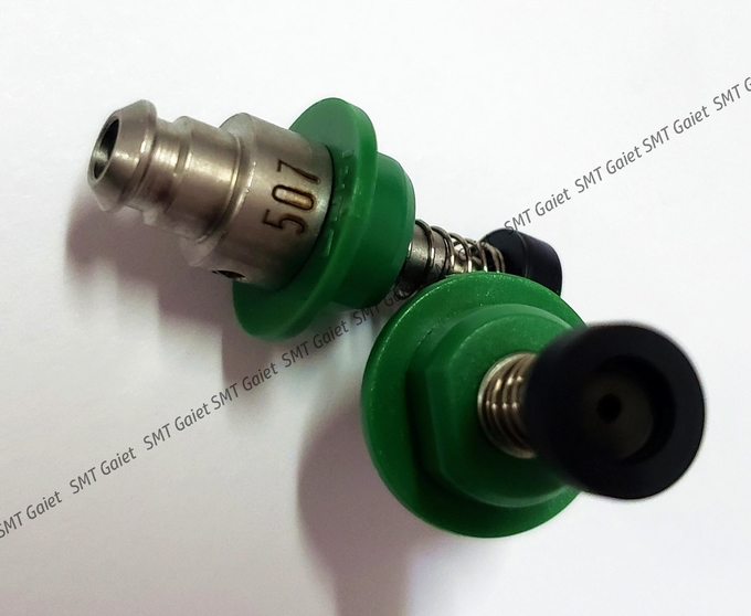 507 Nozzle SMT Juki Assembly Nozzle Silver with Rubber Pad 8.5 X 5.0 40001345 1