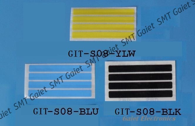 GIT-S08-BLK SMT Single Splice Tape SMT Splice Tape For 8mm Belts 4 In 1 4000PCS/Box 0