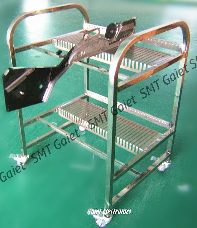 L870XW700XH1100 Universal Feeder Storage Rack 30PCS Per Layer Double Layers 0