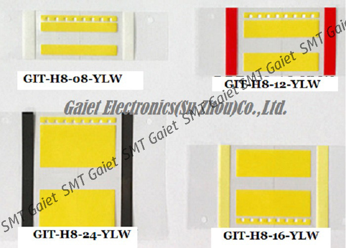 Yellow SMT Splice Tape 8 Holes Replacement With Clip 0